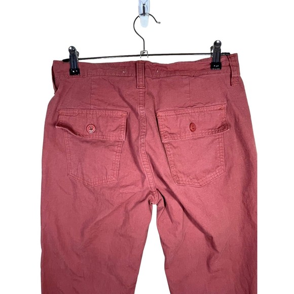 JOE'S JEANS Women's‎ Casual pants, brick red, size 27 Cargo Cotton - Picture 5 of 12